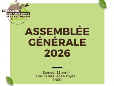 ASSEMBLÉE GÉNÉRALE 2026
