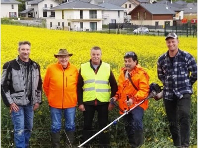 gilbert-paturel-guy-mugnier-pascal-mugnier-pollet-et-jerome-lucas-chasseurs-avec-mickael-goddet-agriculte