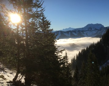 Mer de nuages - La Baume