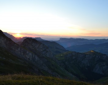 Vue depuis le Lac Charvin (74)