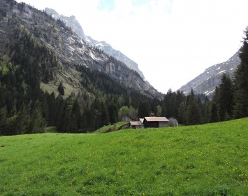 Vue sur la vallet d'Anterne (74)